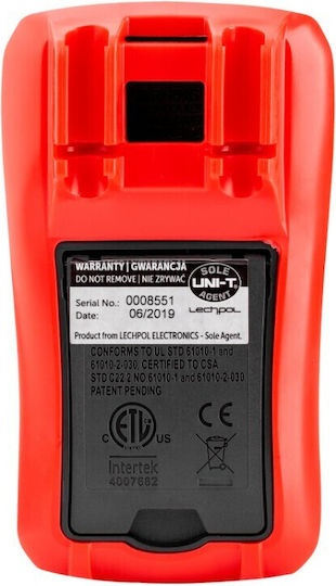 Uni-T Ψηφιακό Πολύμετρο με Buzzer με Μέτρηση AC / DC / Αντίστασης UT131D