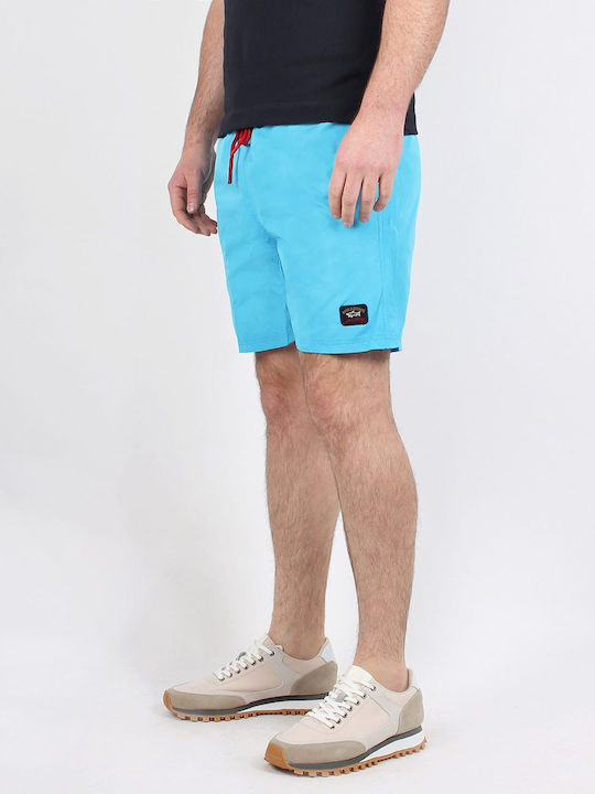 Paul & Shark Herren Badebekleidung Shorts Türkis