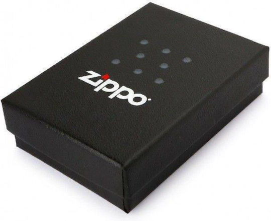 Zippo Reg Windproof Flame Lighter In Red Colour