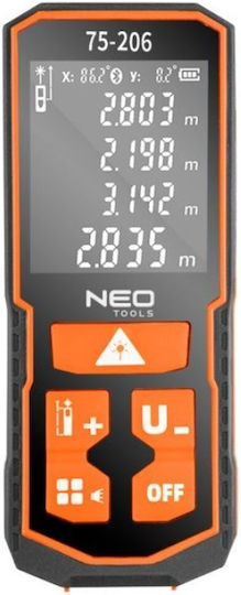 Neo Tools Laser Entfernungsmesser 75-206 mit einer Messreichweite von bis zu 100m