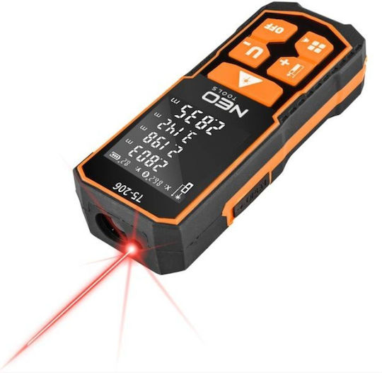 Neo Tools Laser Entfernungsmesser 75-206 mit einer Messreichweite von bis zu 100m