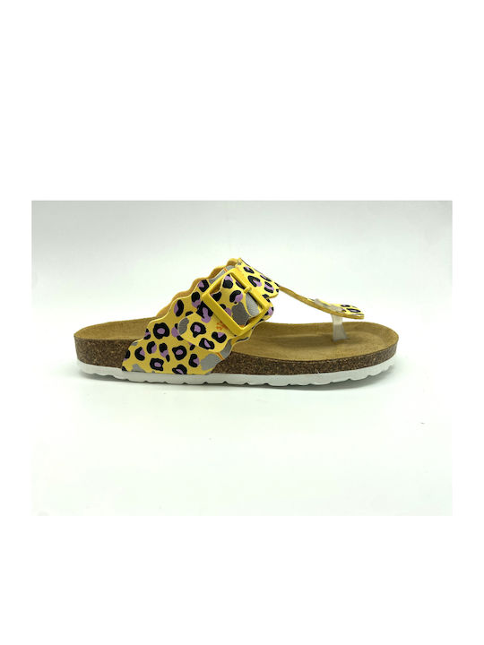 Level Anatomic Women's Flat Sandals Anatomic in Yellow Color