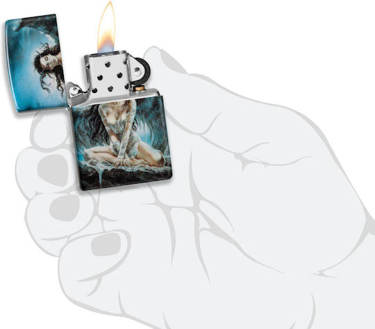 Zippo Luis Royo Ветроустойчив Запалка Пламък Многоцветен