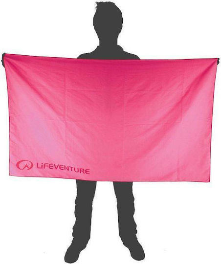 Lifeventure Prosop Din Microfibră Pentru Corp Roz 150x90cm