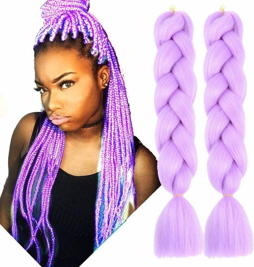 Piese de păr în Lumină Violet Culoare 125cm A36