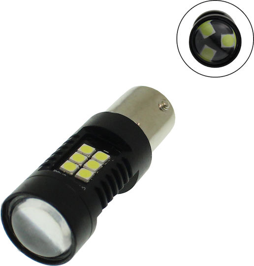 Lampen Auto & Motorrad PY21W-BAU15s Canbus LED Kaltes Weiß 12V 9W 1Stück