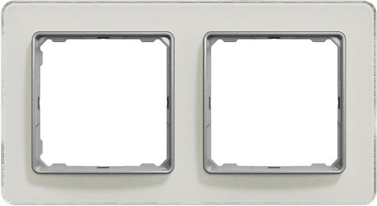 Schneider Electric Sedna Switch Frame 2 Positions in White Color SDD360802