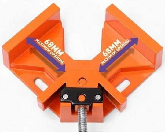 887459Μ Clamp Heavy type Corners Maximum Opening 68mm