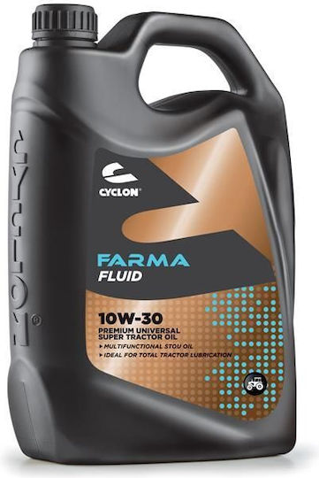 Cyclon Farma Fluid Λάδι Λίπανσης για Τετράχρονους Κινητήρες (4T) 4lt