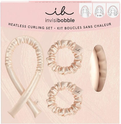 Invisibobble Haarwickler Biegsam in Beige Farbe 3Stück