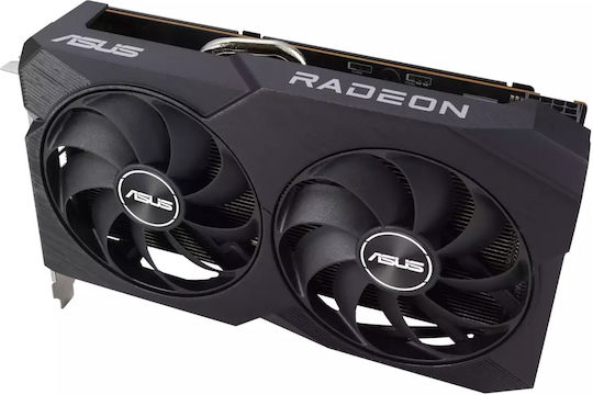 Asus Radeon RX 7600 8GB GDDR6 Dual OC V2 Κάρτα Γραφικών