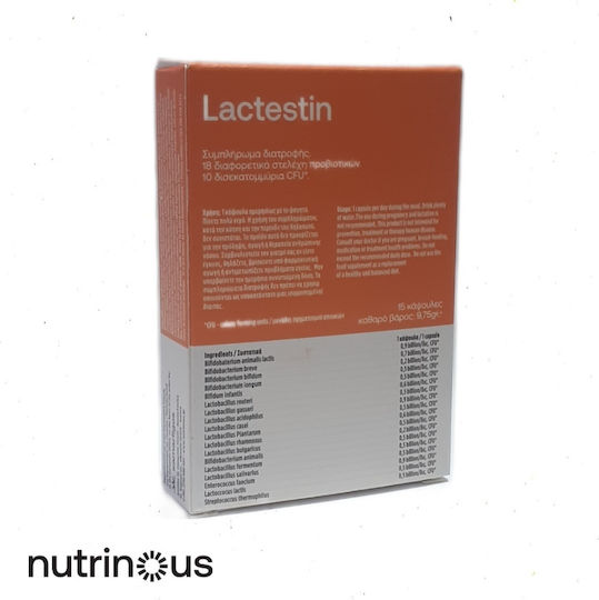 Nutrinous Lactestin Probiotics 15 caps