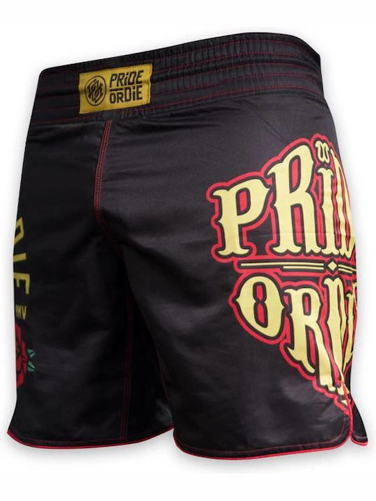 PrideOrDie POD164 Șort MMA Negru