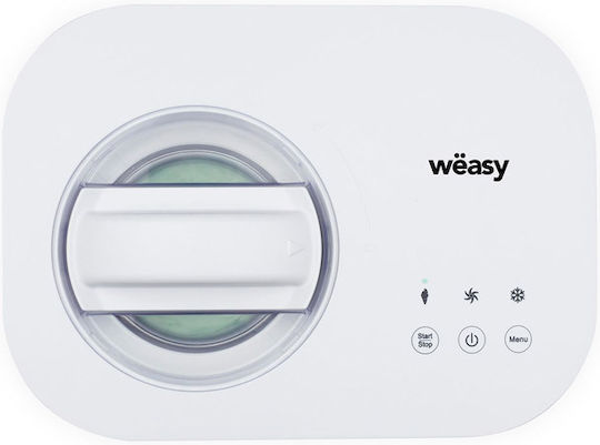 Wëasy YUM135 Παγωτομηχανή 1lt Λευκή
