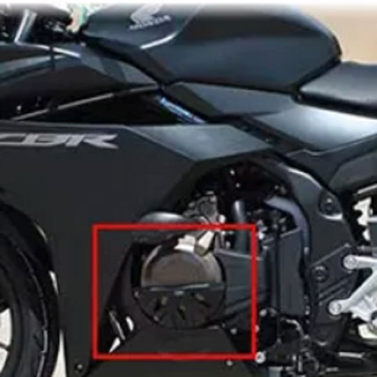 Honda Motorcycle Engine Cover Protector Honda CB 500X Black