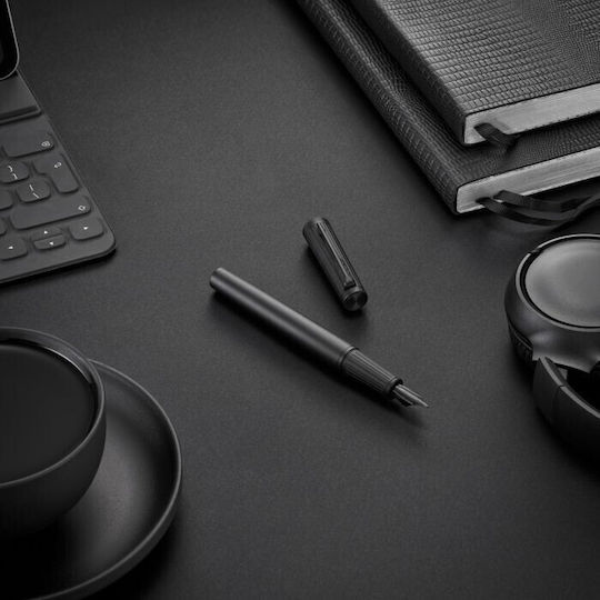 Parker Ingenuity Core Fountain Pen Fine Black Brass with Black Ink