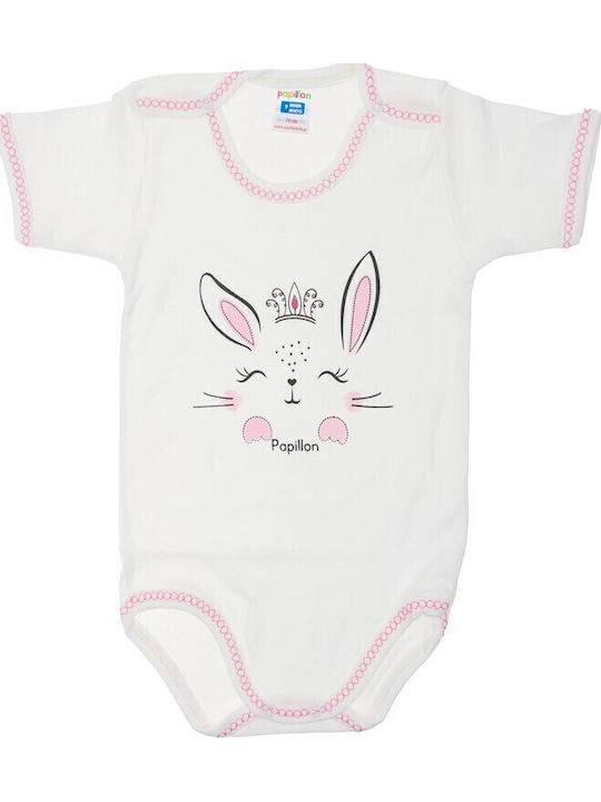 Papillon Kids Short-Sleeved Pink 2pcs