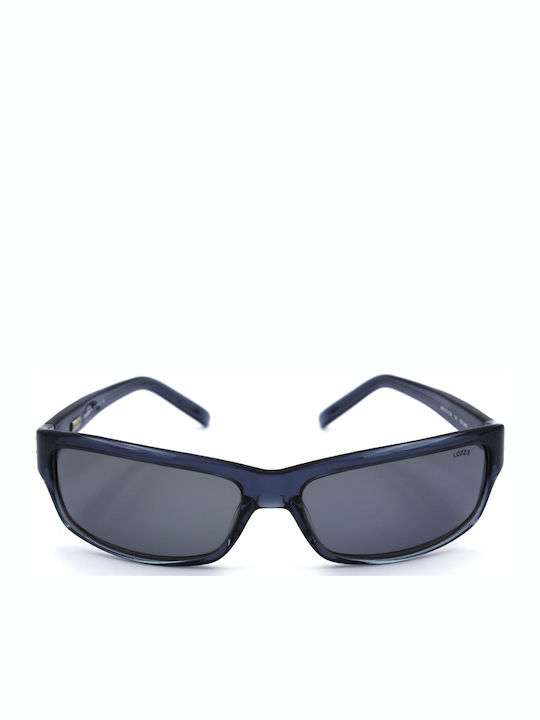Lozza Unisex Sunglasses with Gray Plastic Frame and Black Polarized Lens SL1750 842