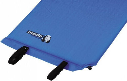 Panda Αυτοφούσκωτο Μονό Υπόστρωμα Camping 186x53cm Πάχους 2.5cm Μπλε