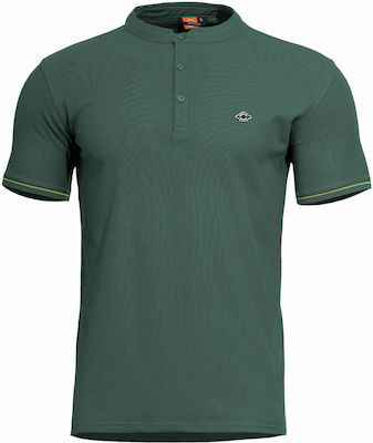 Pentagon Levantes Henley Tricou Spring Bok Green