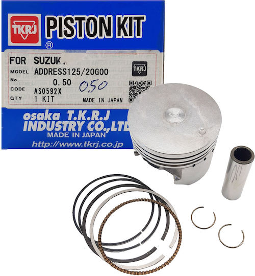 TKRJ Motorcycle Piston 54mm for Suzuki Address