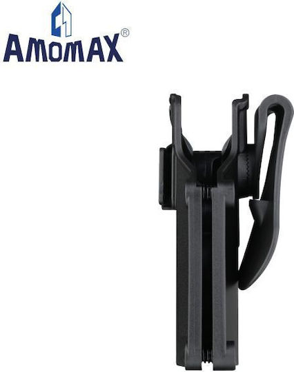 Amomax Per-Fit Universal LH Θήκη Ζώνης για Πιστόλι Μαύρη