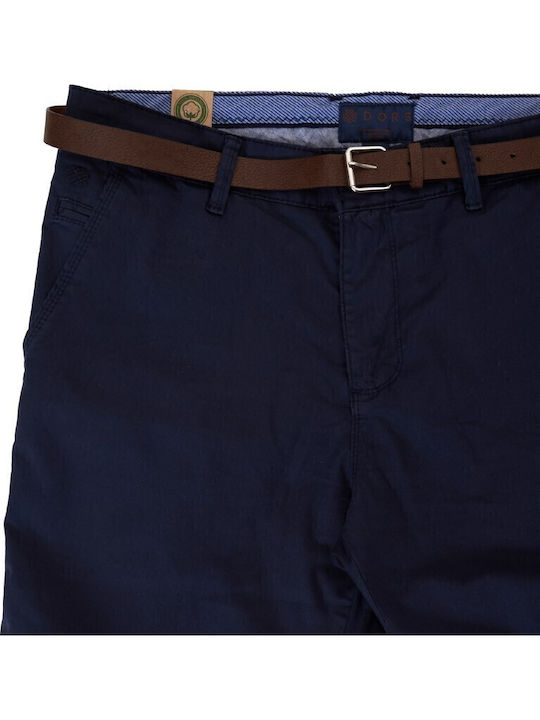 Trousers Chino Elastic Blue