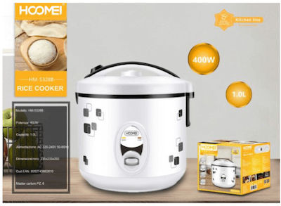 Rice Cooker 400W με Χωρητικότητα 1lt