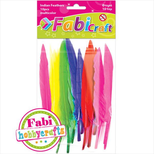 Fabi Flügel Handwerk Mehrfarbig Set 10Stück