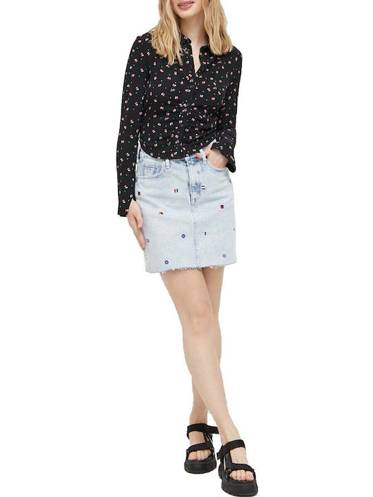 Women's Long Sleeve Shirt Black