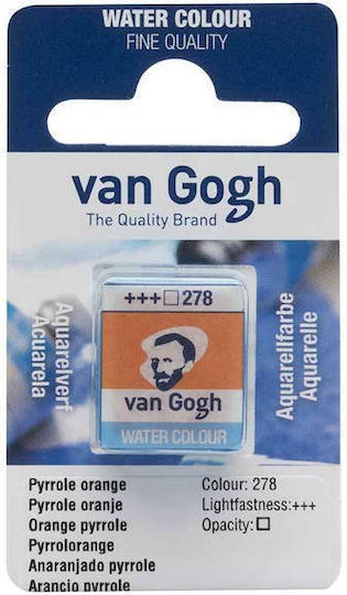 Royal Talens Van Gogh Watercolour Orange 11-2086-278