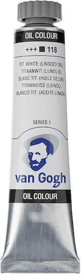 Royal Talens Van Gogh Oil Colour Titanium White 105 20ml