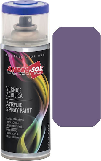 Ambro-Sol Spray Farbe V400 Acryl Blau Flieder RAL 4005 400ml