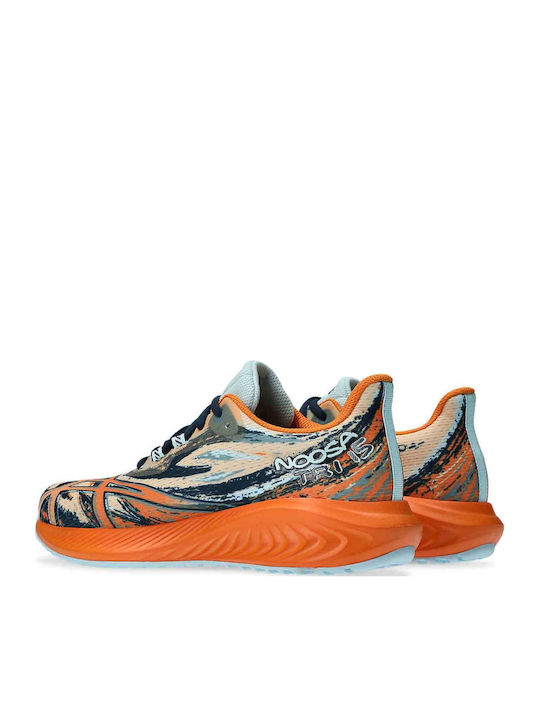GEL-NOOSA Kids Sports Shoes Running with Laces Orange