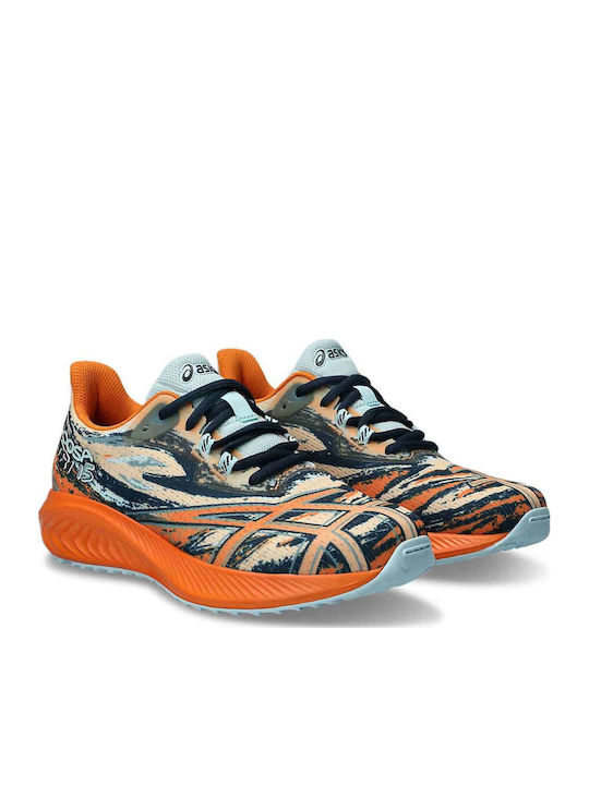 GEL-NOOSA Kids Sports Shoes Running with Laces Orange