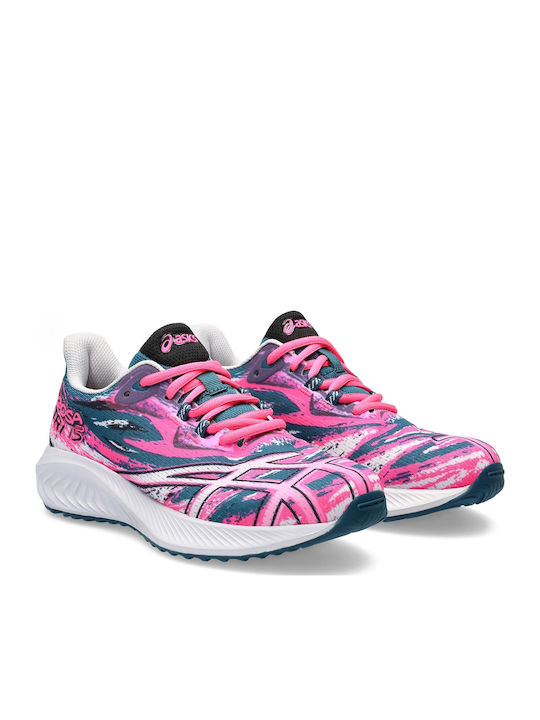GEL-NOOSA Kinder Sportschuhe Laufen mit Schnürsenkeln Rosa