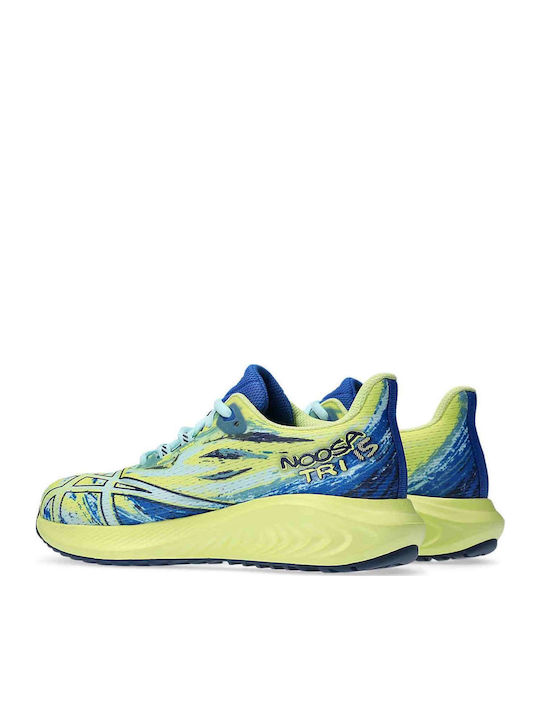 GEL-NOOSA TRI 15 GS Kids Sports Shoes Running with Laces Yellow