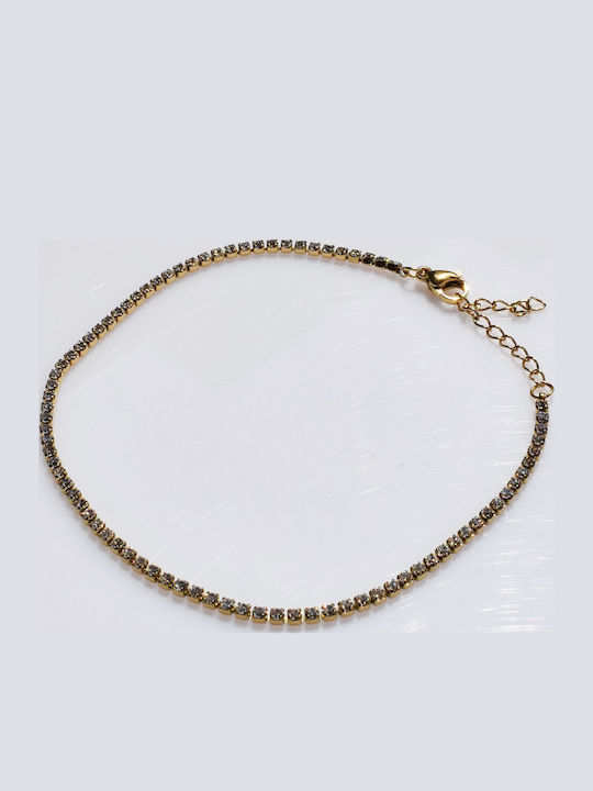 Bizoutaki Anklet from Brass 21cm