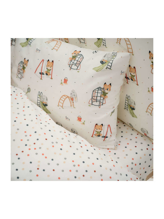 Vesta Home Cotton Baby Quilt 120x160cm Multicolour
