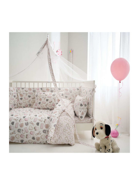 Vesta Home Cotton Baby Quilt 120x160cm Multicolour