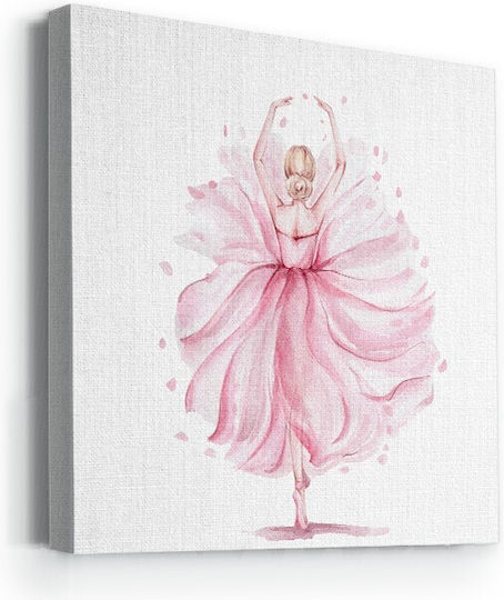 Walls Kids Wall Art Ballet Dancer Pink Dress
