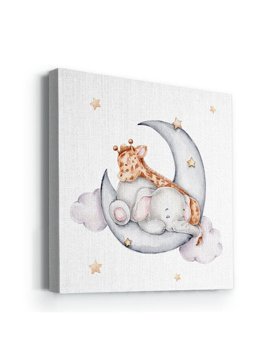 Walls Kids Wall Art Elephant Giraffe