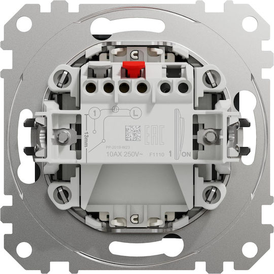 Schneider Electric Sedna Vertieft Wandschalter Beleuchtung Einweg ohne Rahmen Anthracite
