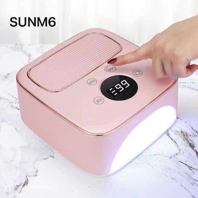 SUNM6 Nagellackhärtungslampe UV / LED 48W Rosa