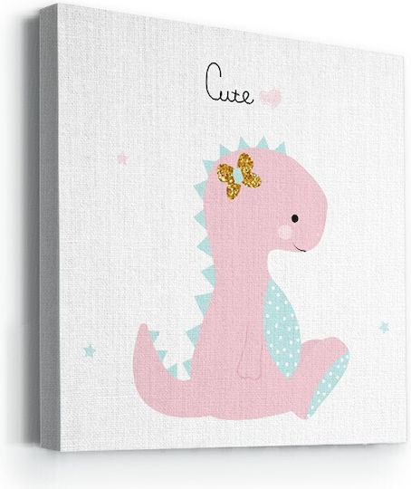 Walls Kids Wall Art Girl Dinosaur