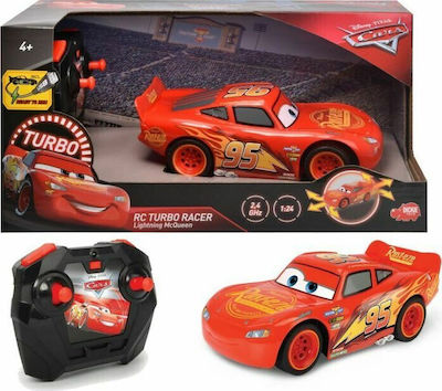 Dickie Cars 3 Lightning Mcqueen Turbo Remote Controlled Car 1:24