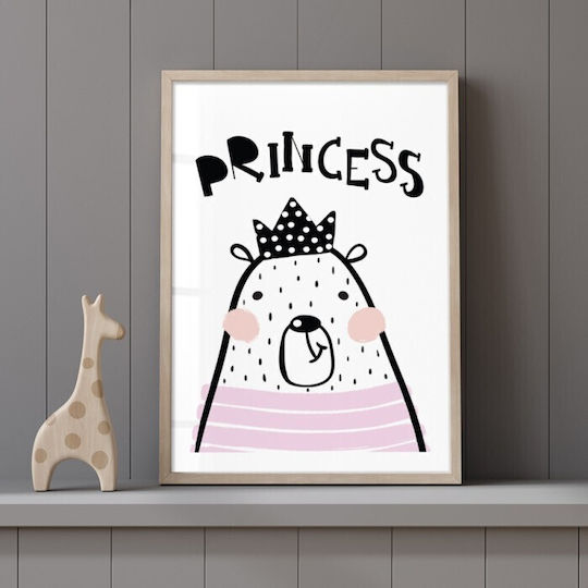 Walls Kids Wall Art Seal Princess Frame