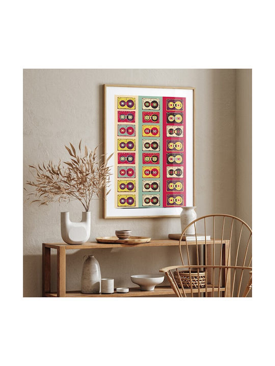 Walls Afiș Retro Casete 20x30cm