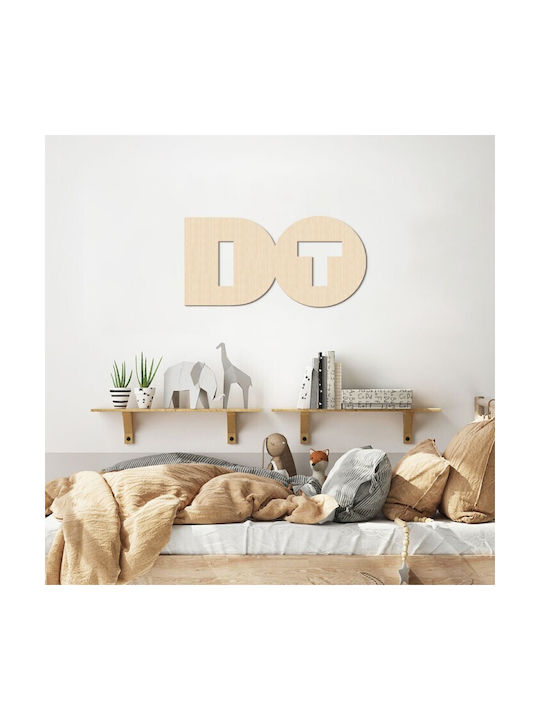 Walls 3D Wall Decor Silhouette Do It Made of Plastic 50x25cm