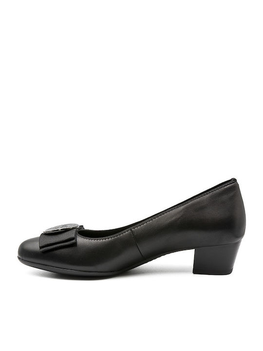 Anatomic Leather Black Heels